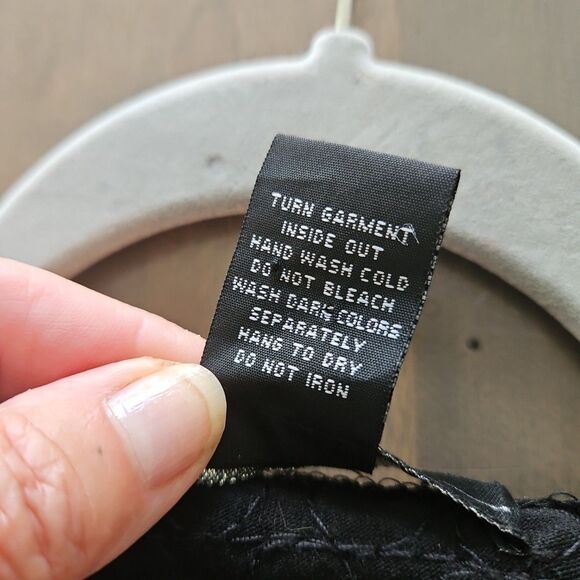 Once Again Women's  Large Black & White 3/4 Sleeve Pullover Top Fancy Dressy‎ - Picture 6 of 8